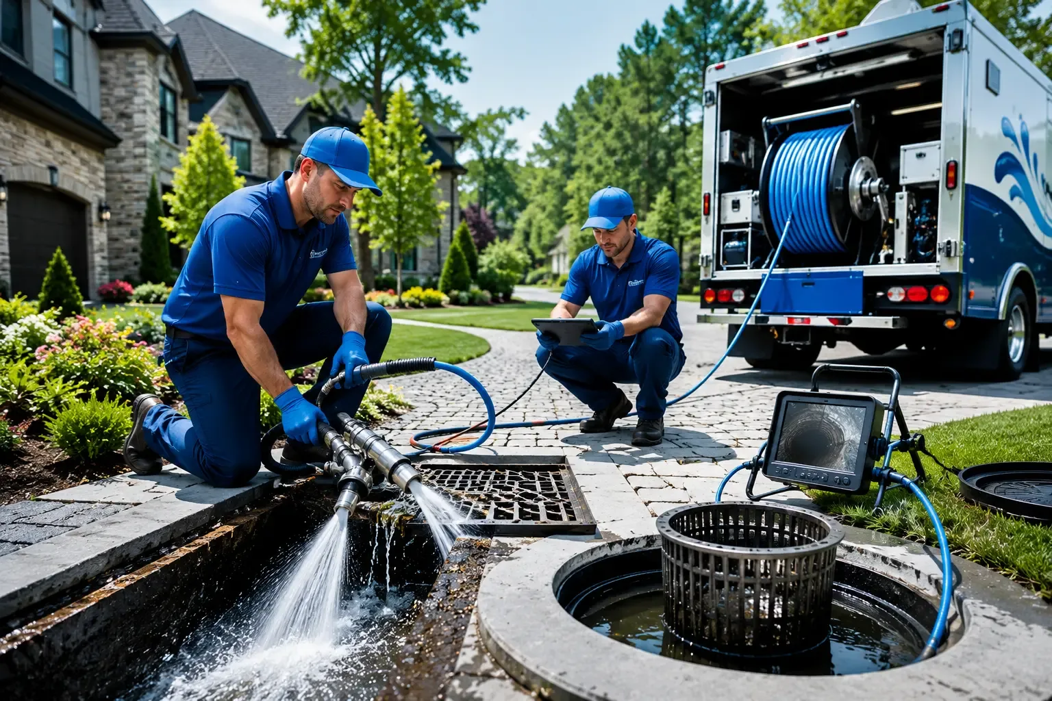 Local outdoor drain cleaning professionals in Nelson, NH